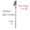 5-Section Outdoor Fold Trekking Pole Camping Portable Walking Hiking Stick for Nordic Elderly Telescopic Club Easy Put into Bag