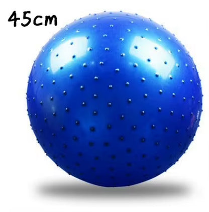 45CM Point Massage Ball Yoga Ball with Pump Hedgehog Fitness Balls Fitball Pilates Balance Training Sport GYM