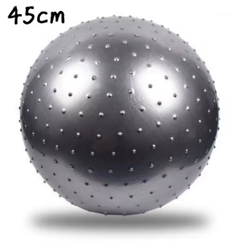 45CM Point Massage Ball Yoga Ball with Pump Hedgehog Fitness Balls Fitball Pilates Balance Training Sport GYM